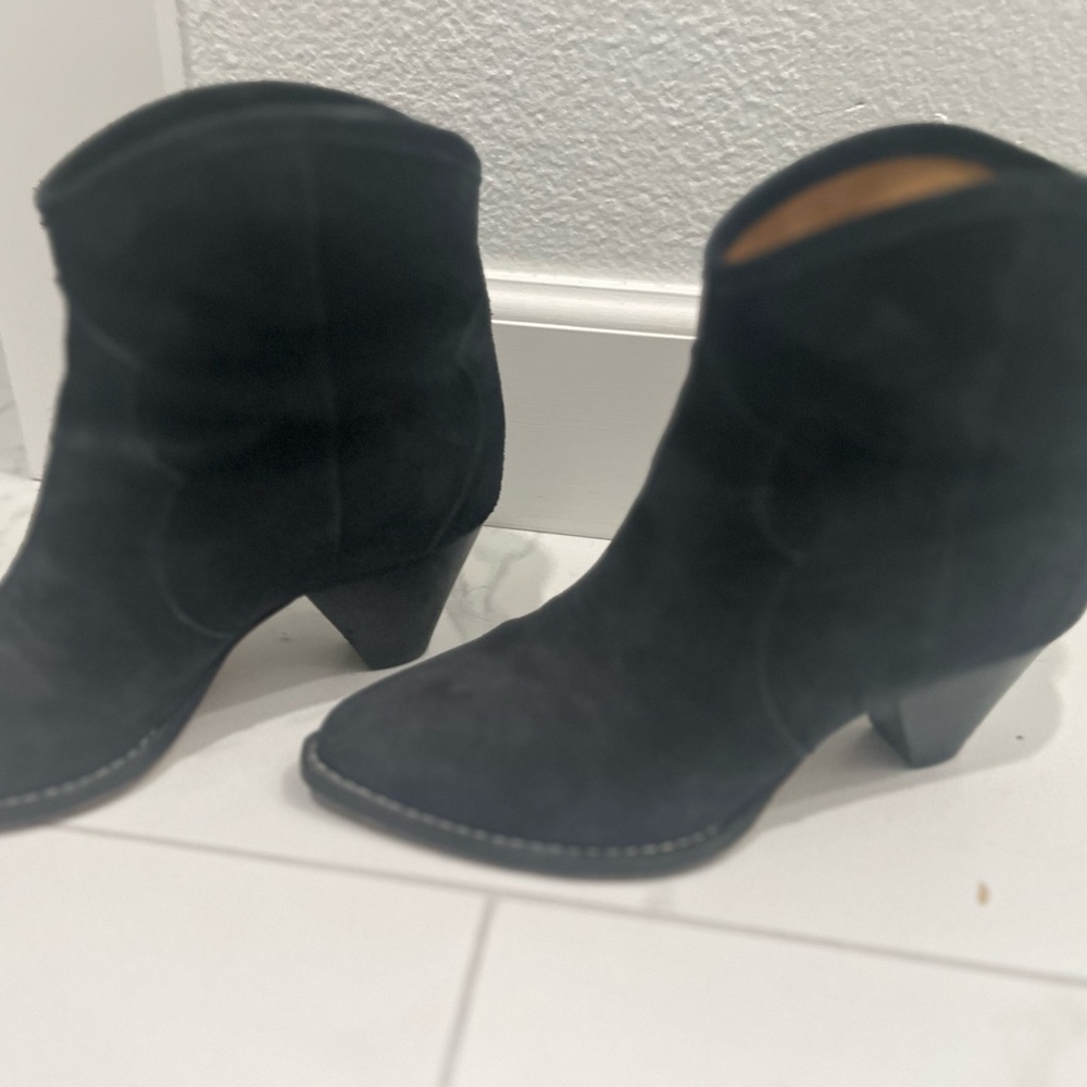 Isabel Marant Black Suede boots